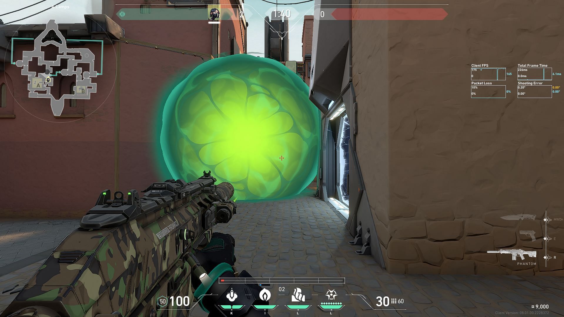 Poison Orb on A Short (Image via Riot Games)