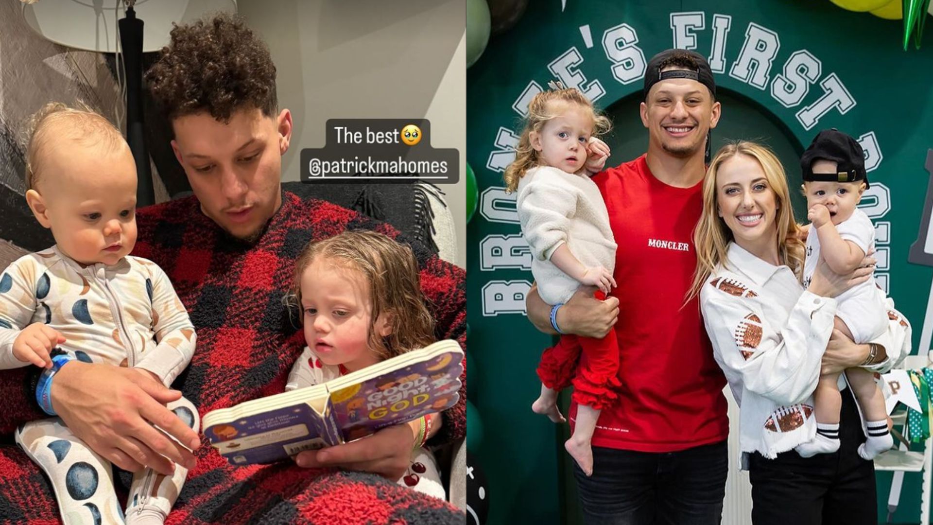 Patrick Mahomes spends 'best' quality time with wife Brittany and ...