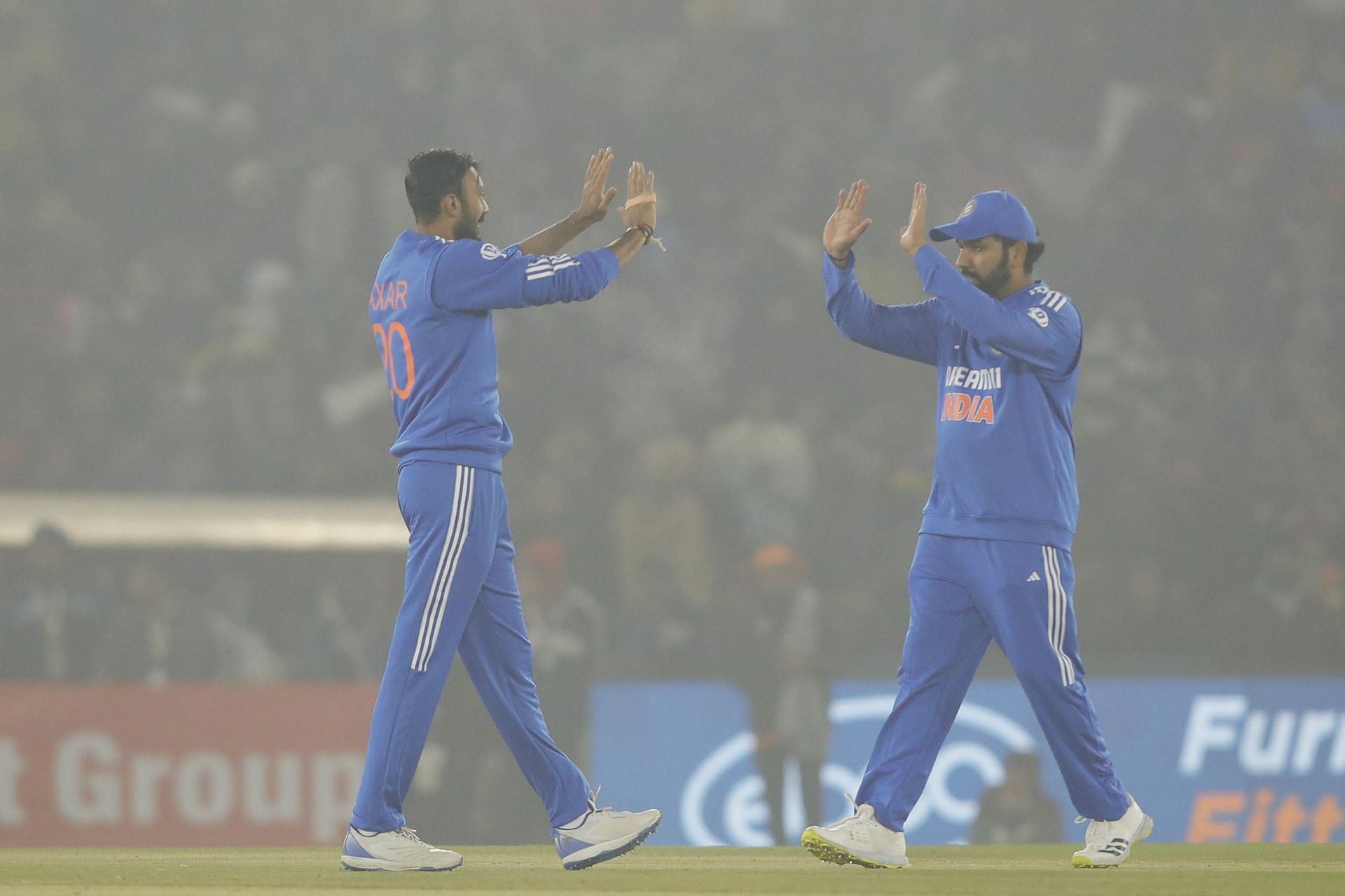 Axar Patel has picked up four wickets in the series so far