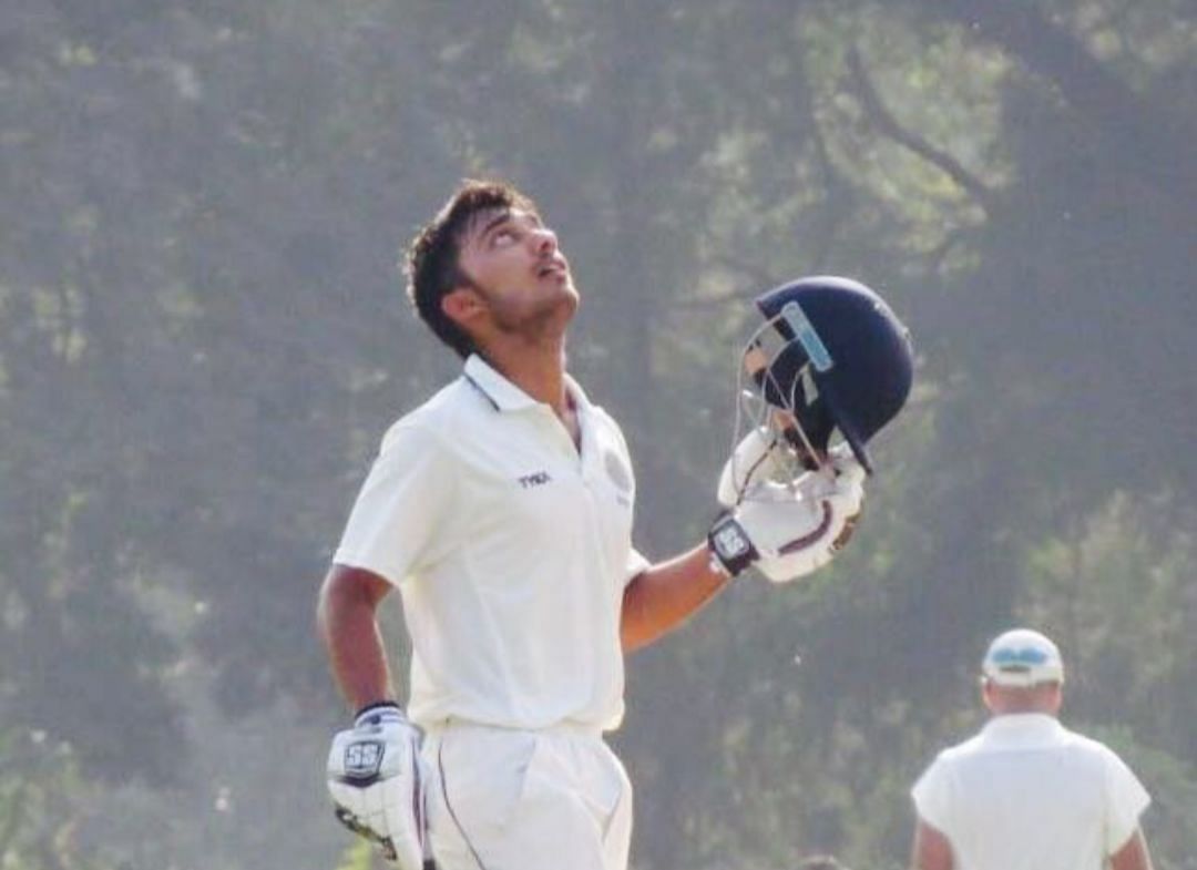 Tanmay Agarwal of Hyderabad scored a belligerent triple century vs Arunachal Pradesh 