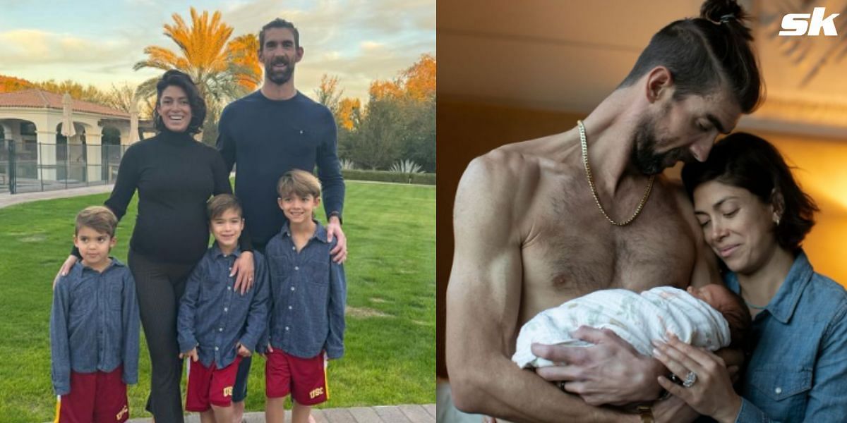 Michael Phelps welcomes fourth child along with wife Nicole Johnson. 