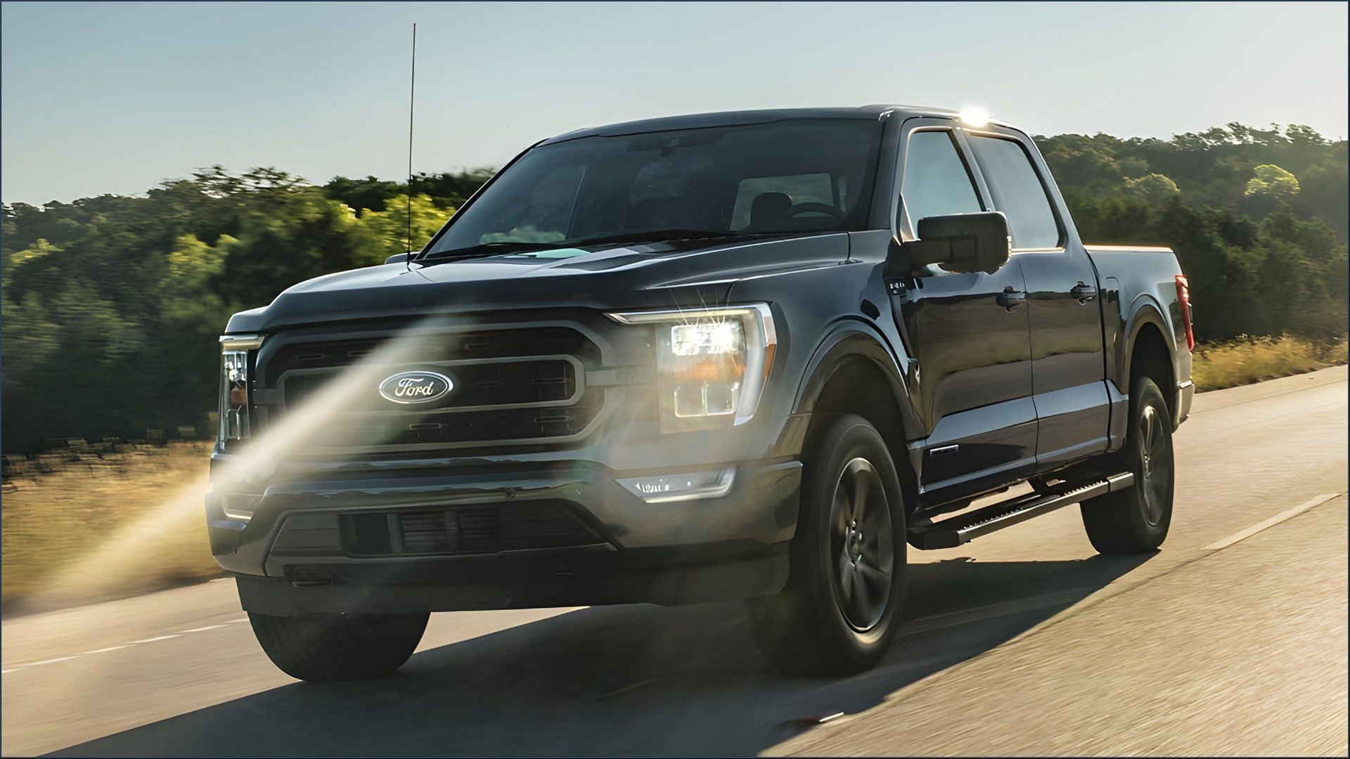 The recalled F-150 pickup trucks may have a problem with a part that can break and pose risks of crashes (Image via Ford Motors)