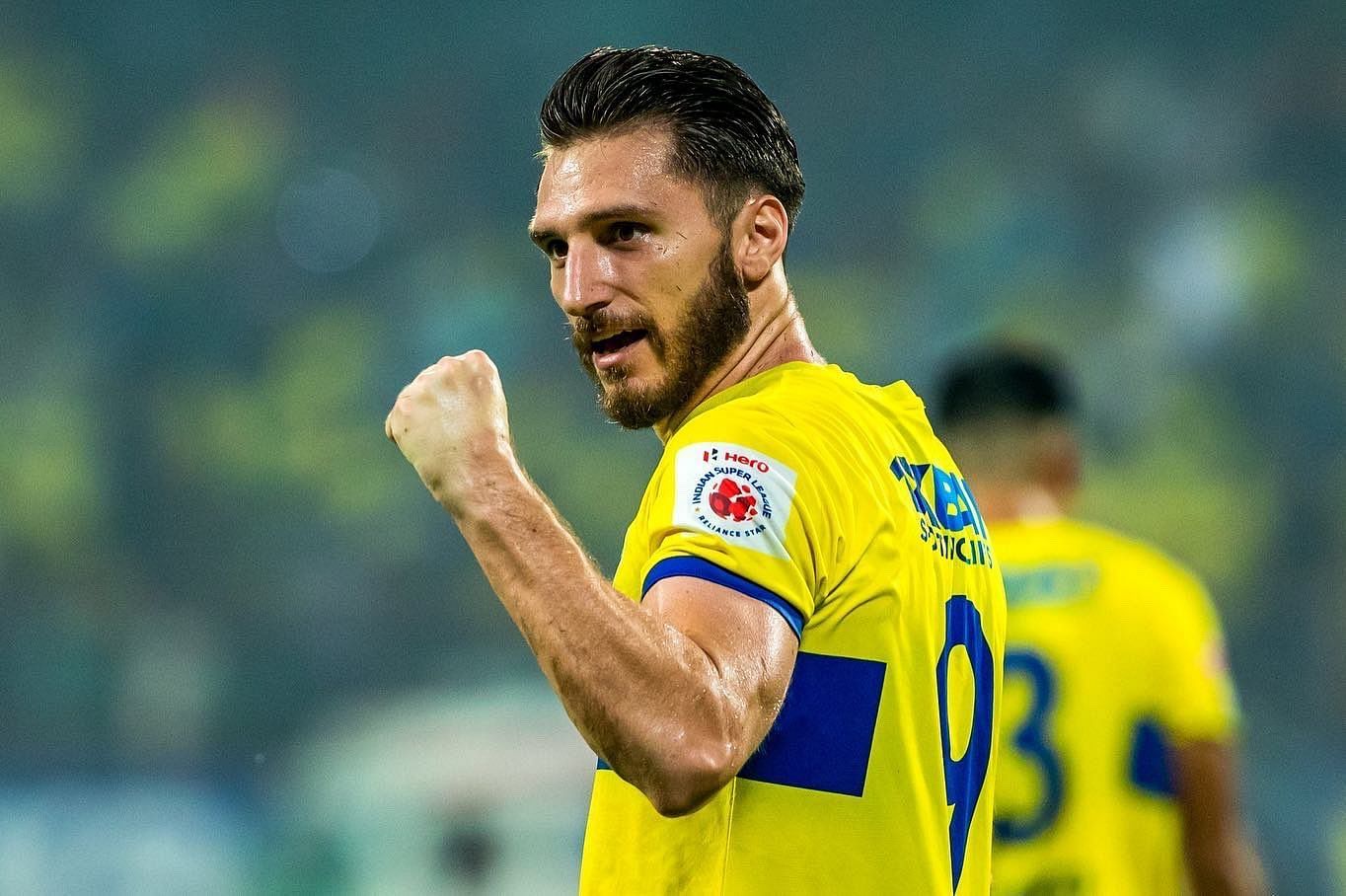 Kerala Blasters striker, Dimitrios Diamantakos has been in great form in this edition of the ISL having already scored seven goals in the first half of the season