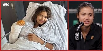 "For a period, I had a scooter to move around, couldn't text, do anything" - Emma Raducanu opens up on her recovery from wrist, ankle surgeries