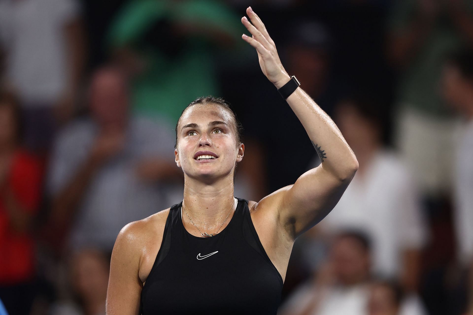 Aryna Sabalenka will be in action on Day 6 of the 2024 Brisbane International.