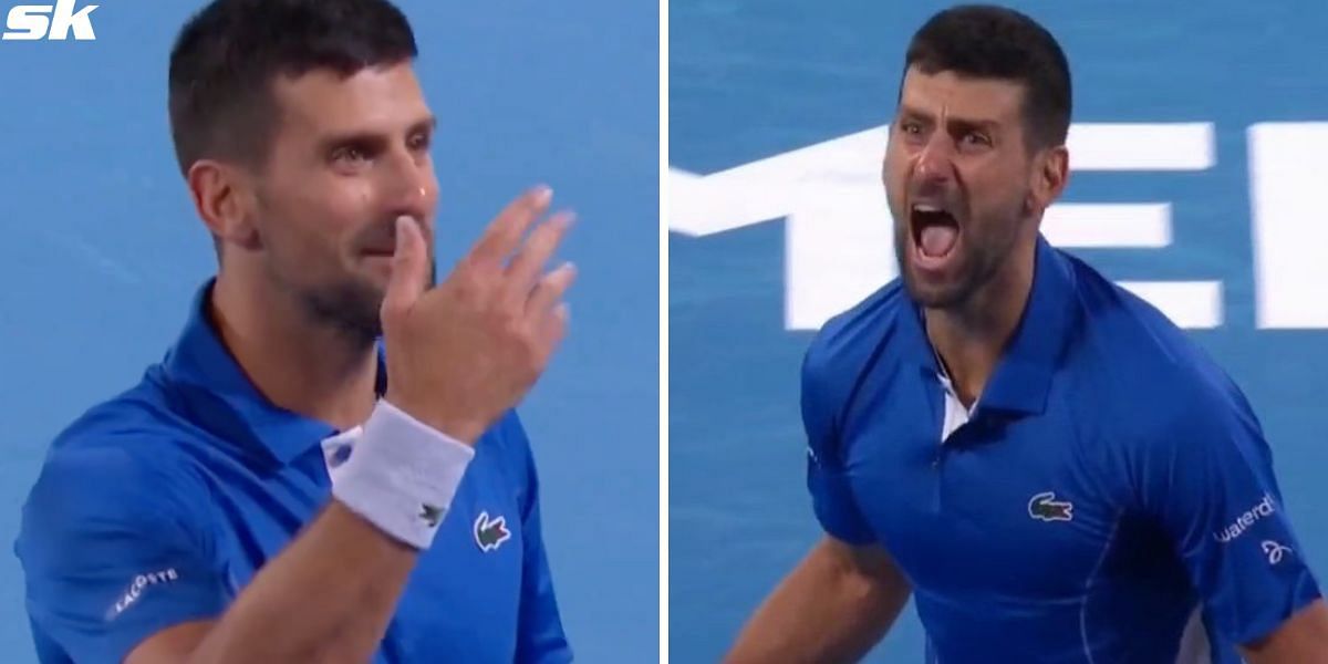 Novak Djokovic silences heckler during Australian Open 2R battle