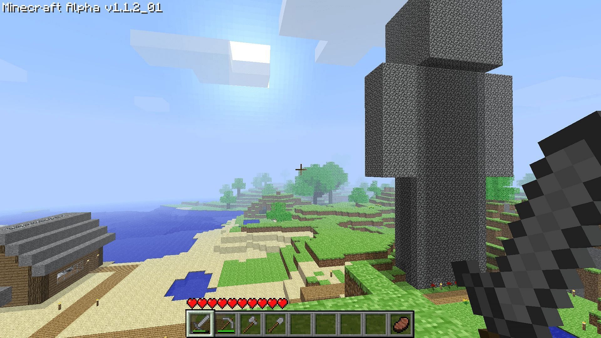 A screenshot from Minecraft