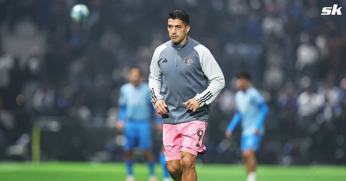 Luis Suarez opened his Inter Miami account.