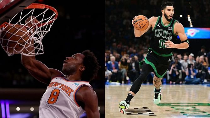 5 NBA players with highest plus-minus in 5 games ft. OG Anunoby and Jayson Tatum