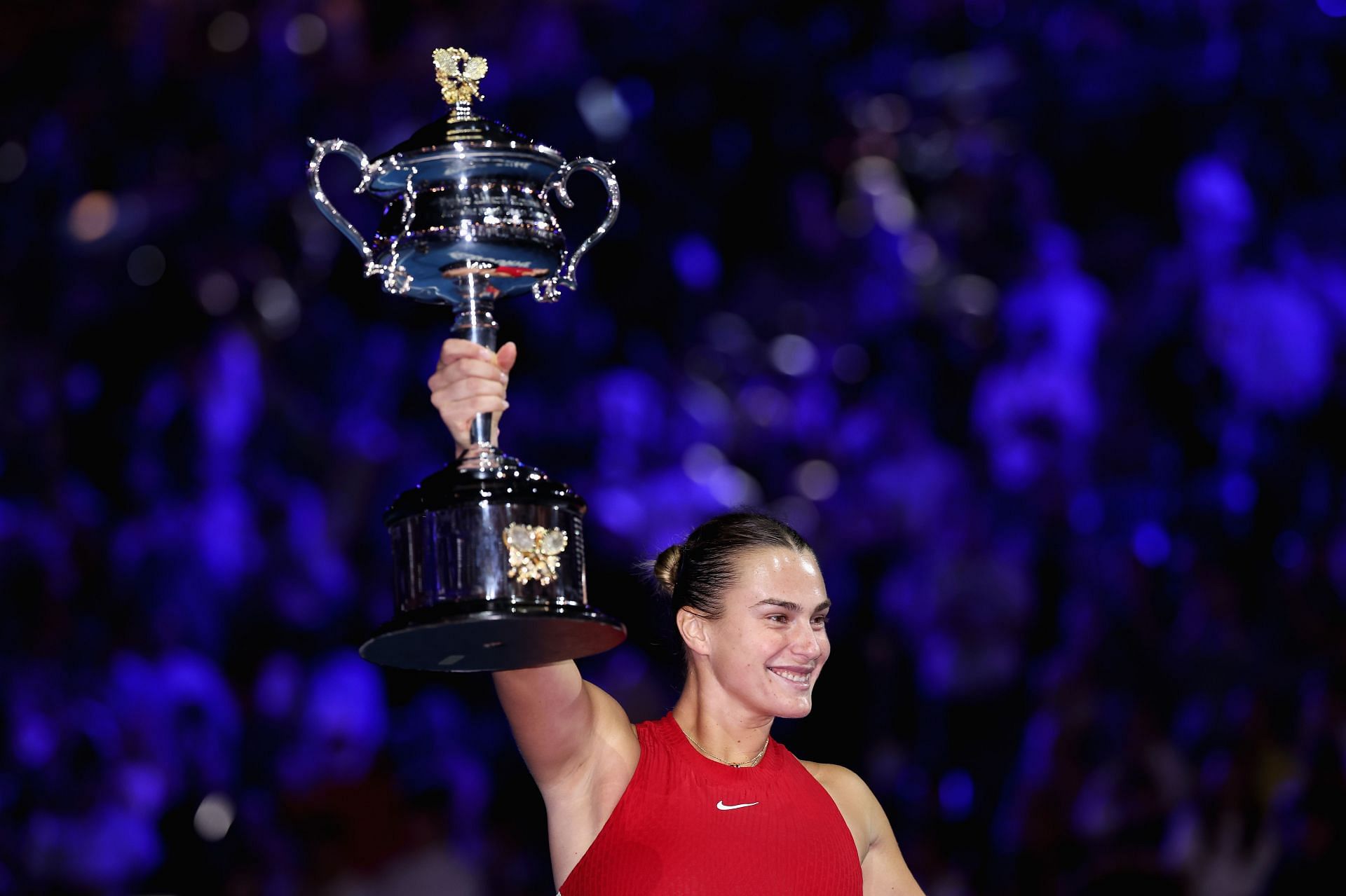 The 2024 victory Down Under marked Aryna Sabalenka&#039;s second Grand Slam title.