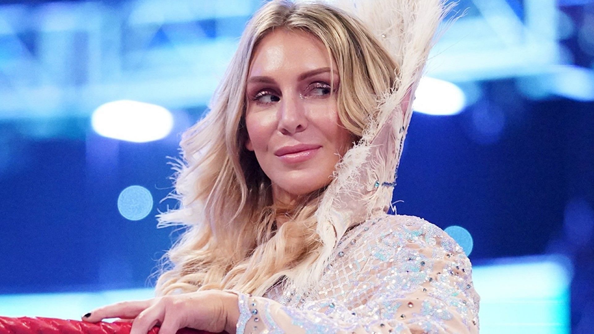 Charlotte Flair stands tall in the WWE RAW ring