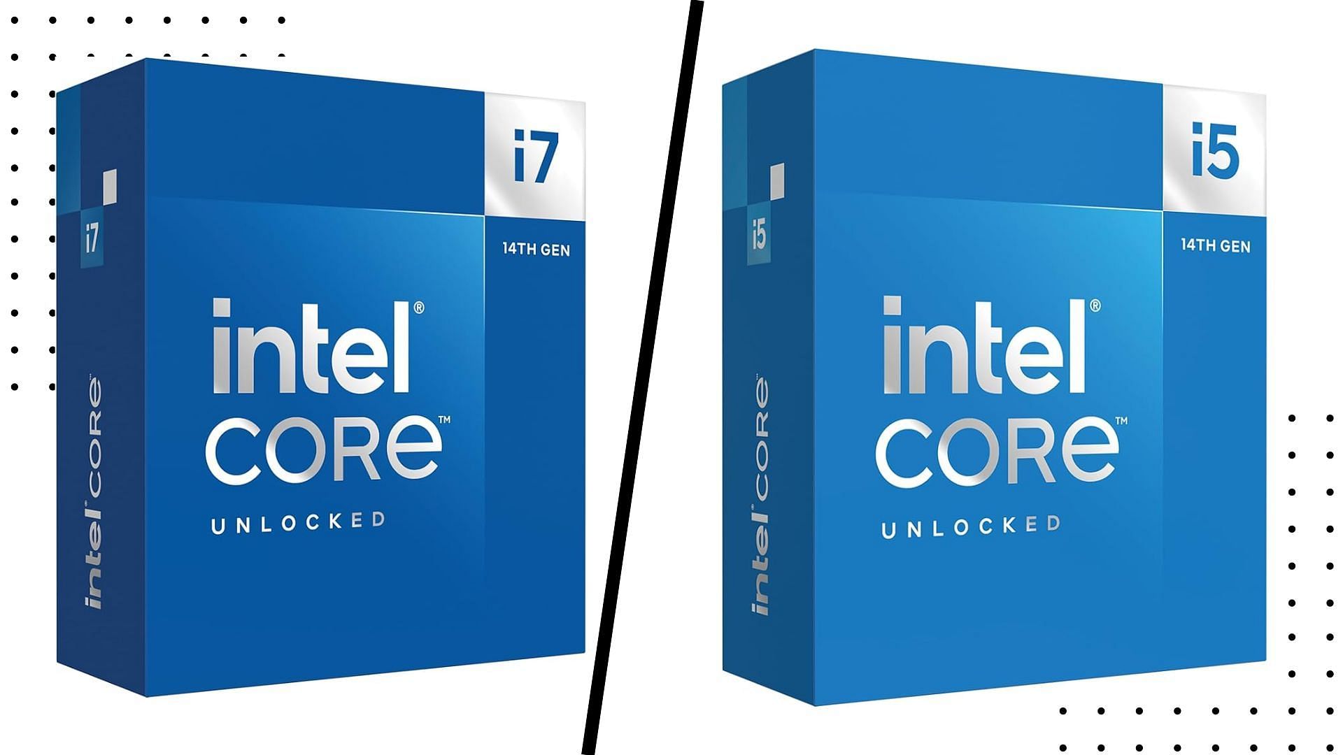 The Intel Core i7-14700K and i5-14600K are some of the fastest chips in the market (Image via Amazon)