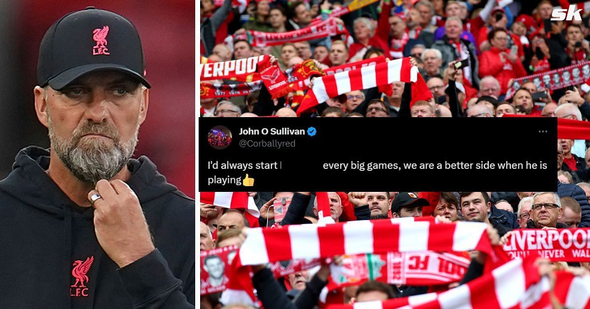 Liverpool fans wanted Darwin Nunez to start.