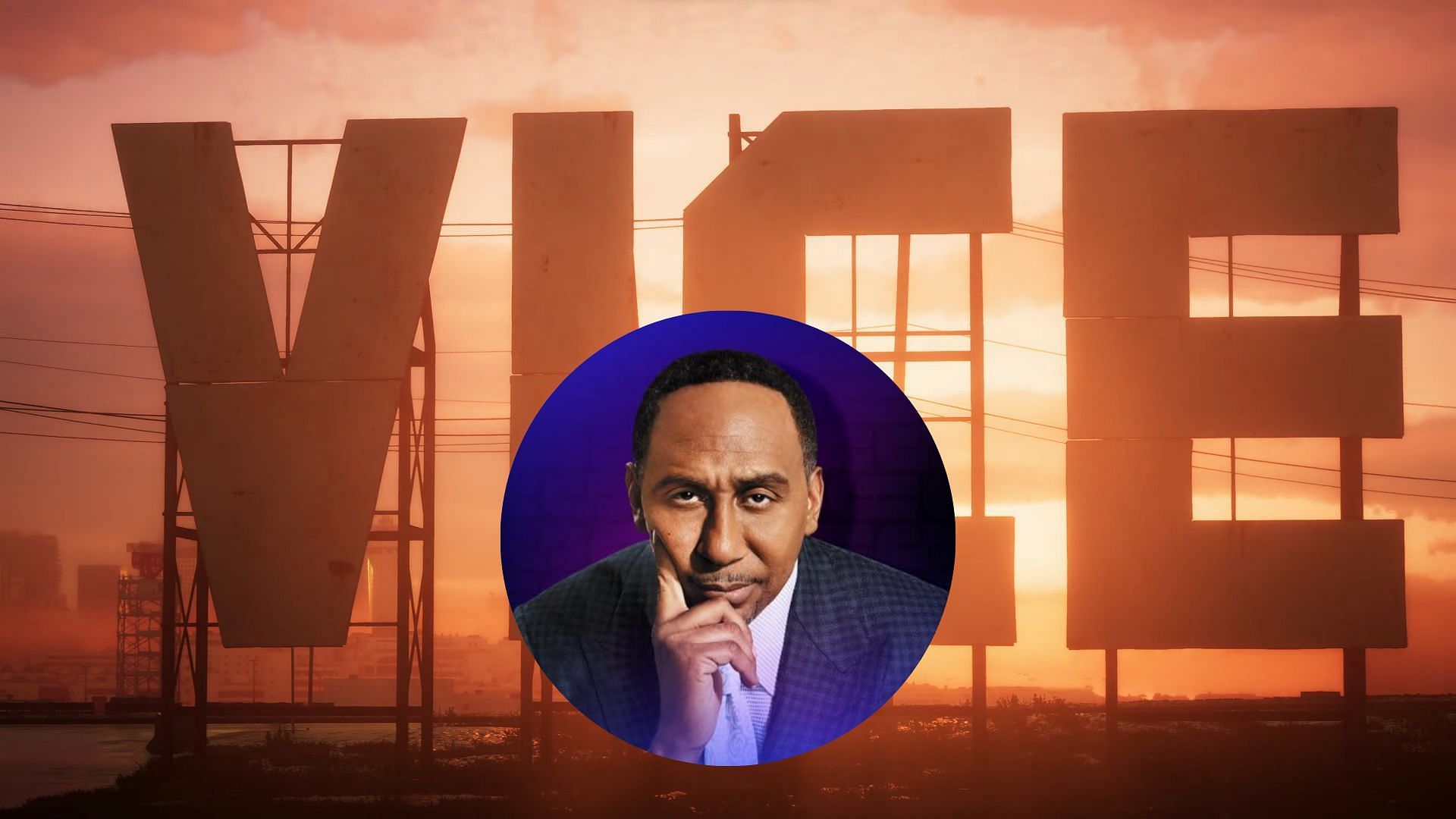 Stephen A Smith wants to be a part of GTA 6 (Images via Rockstar Games,X/@stephenasmith)