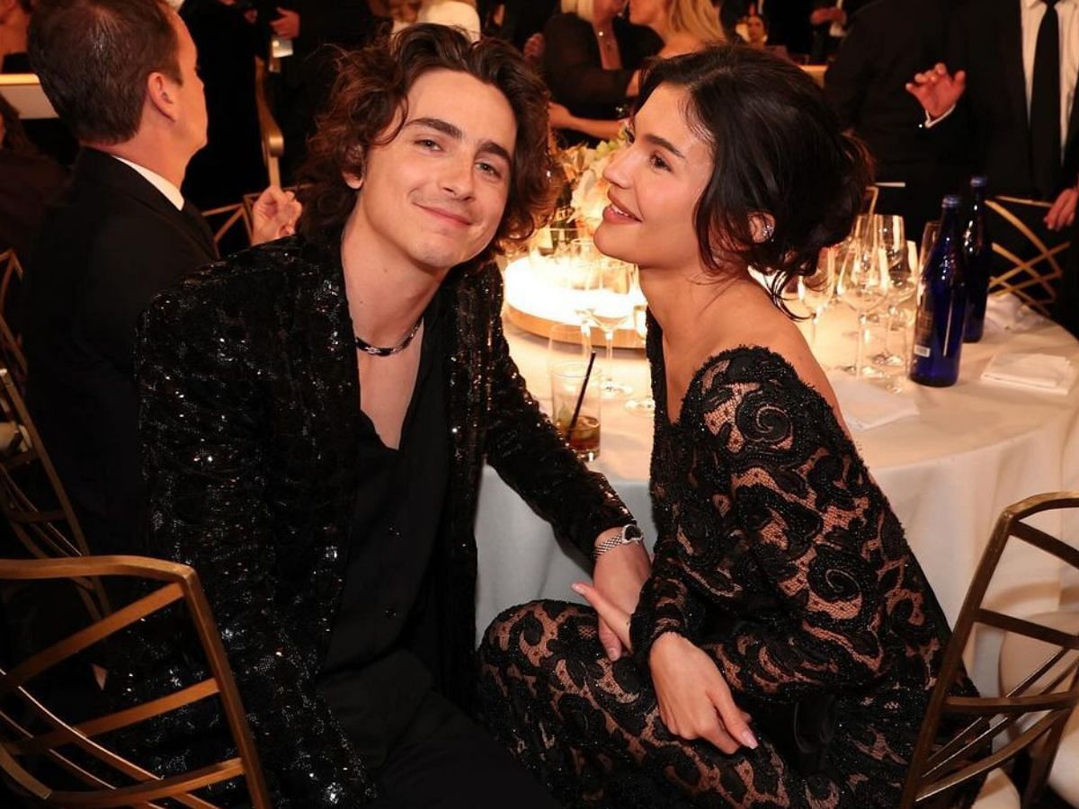 Timothee Chalamet and Kylie Jenner