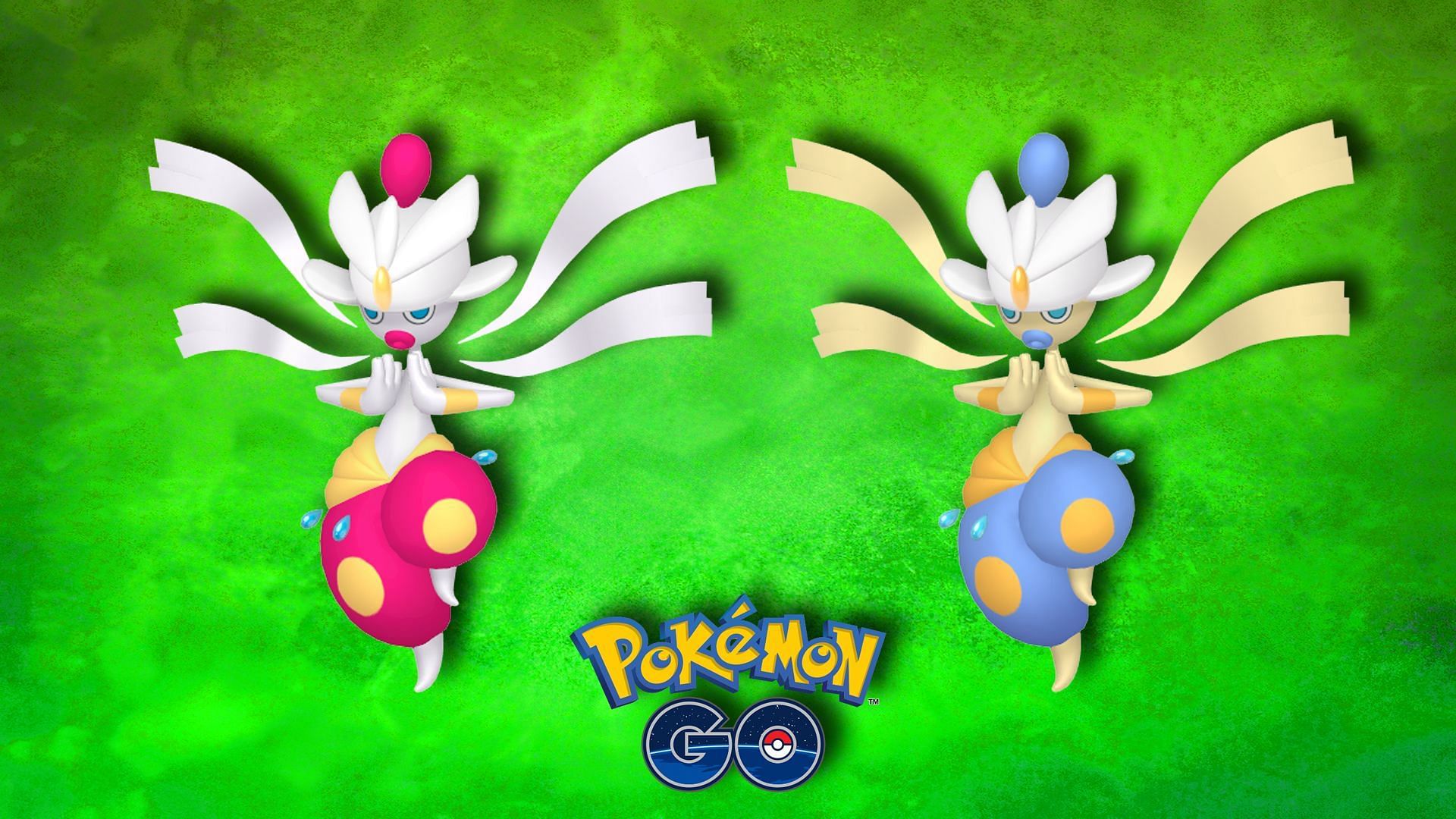 Mega Medicham and Shiny Mega Medicham (Image via The Pokemon Company)