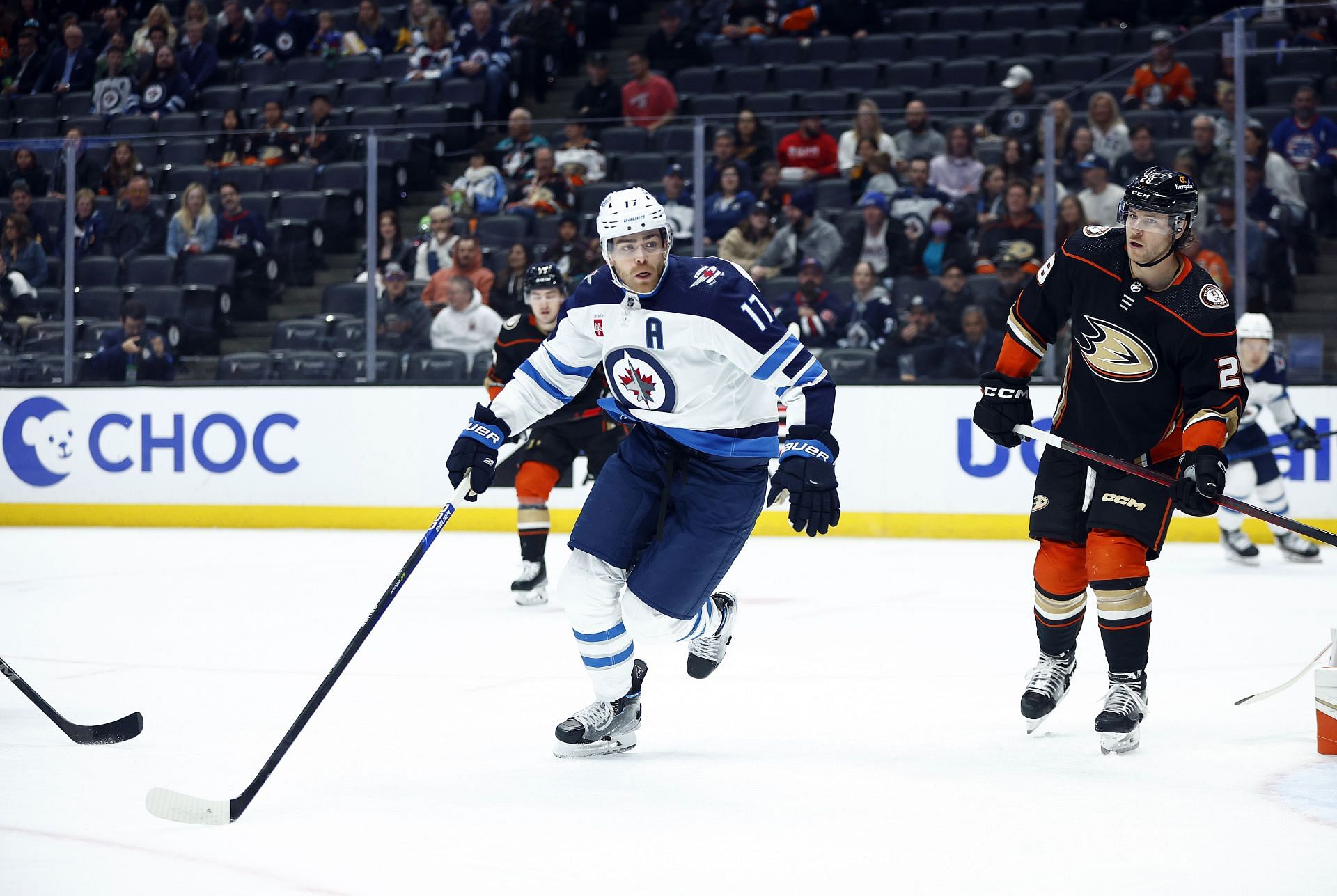 Winnipeg Jets v Anaheim Ducks