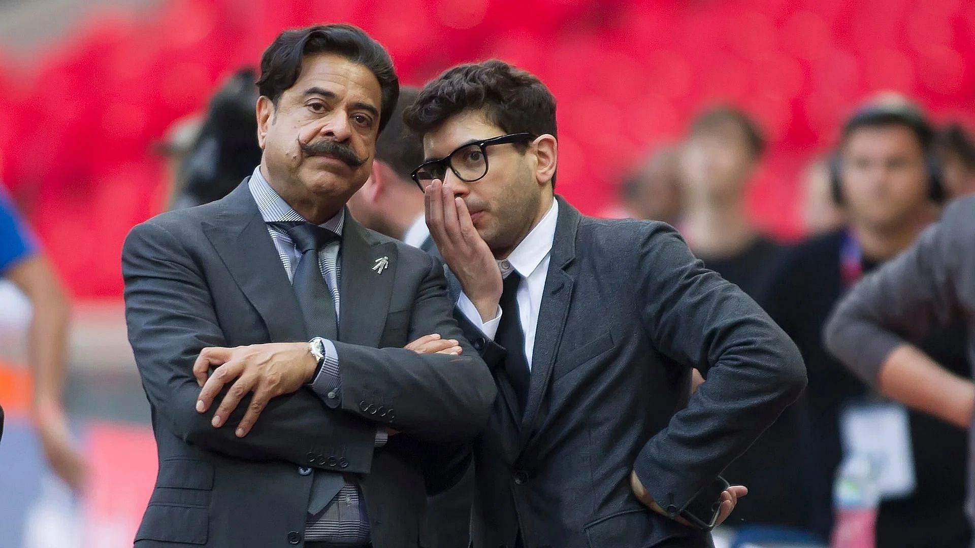 AEW owners Shad Khan and his son Tony Khan [courtesy of The Times of London]