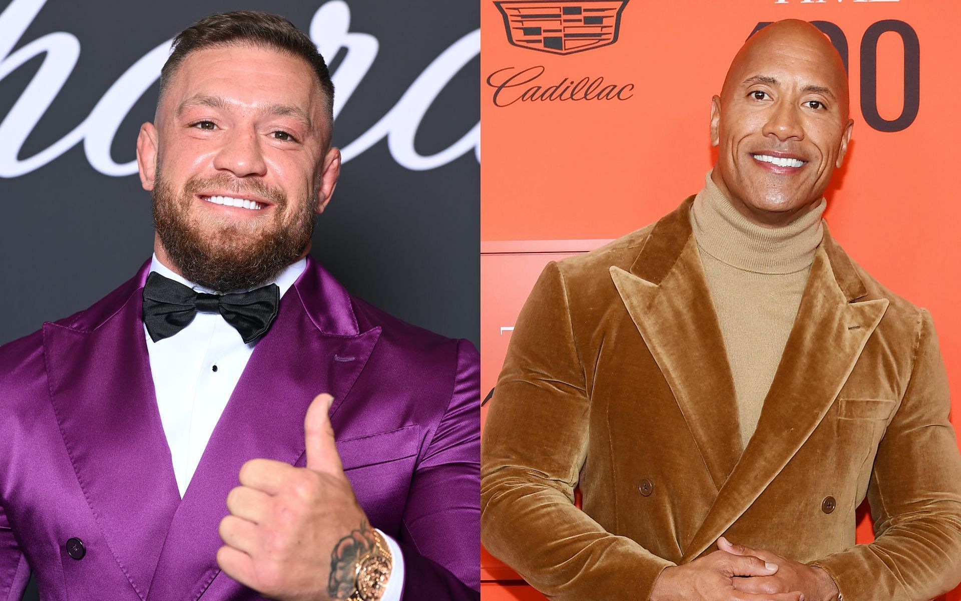 Conor McGregor (left) claims he