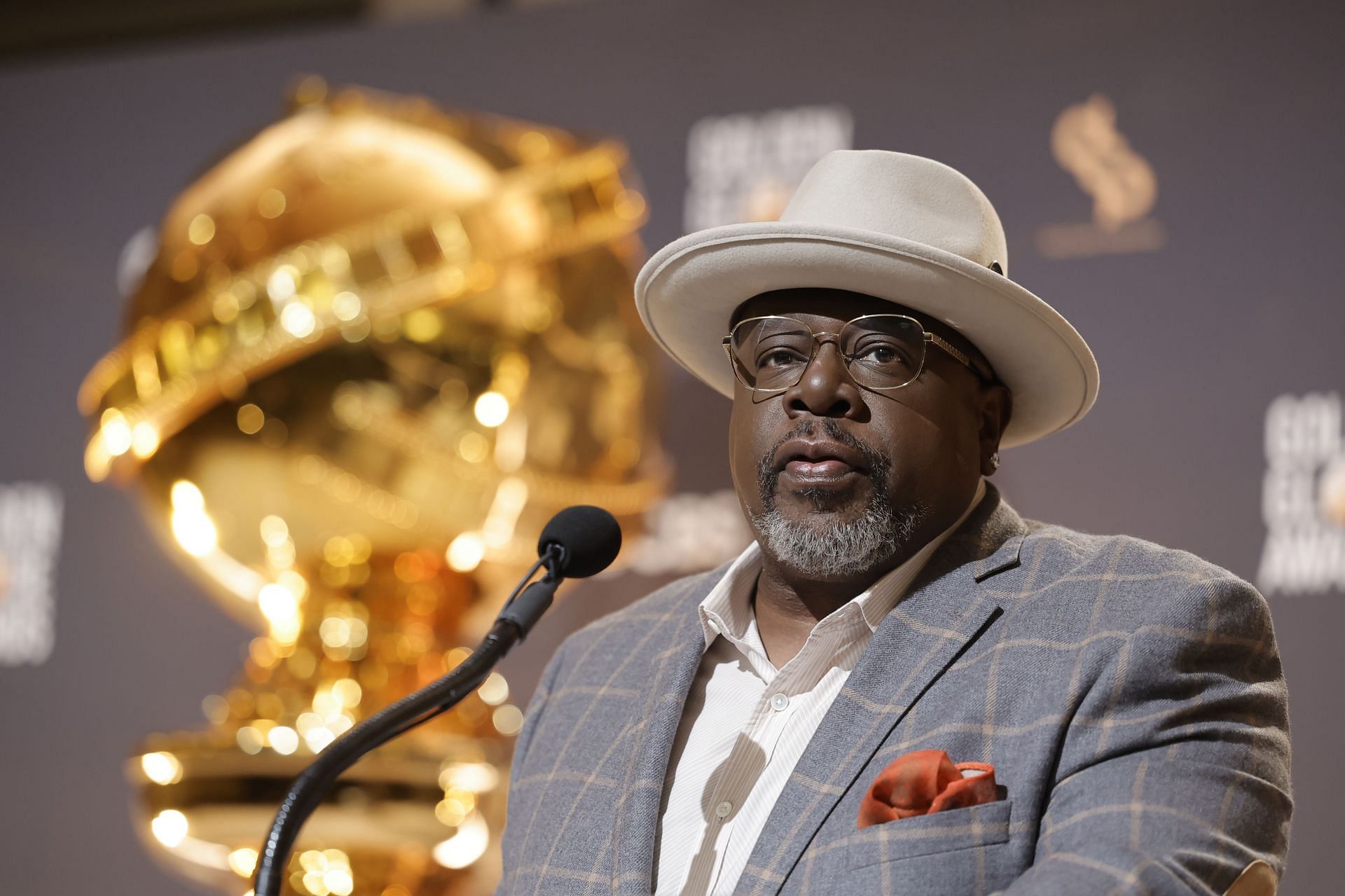 Cedric the Entertainer at the 81st Golden Globe Awards (Photo: Getty Images)