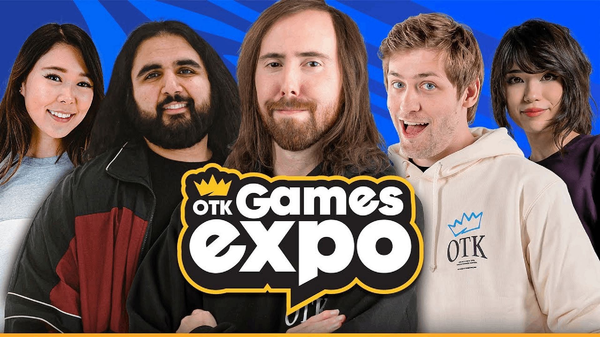 OTK Games Expo is a yearly event hosted by members like Asmongold and Esfand (Image via OTKGamesExpo)