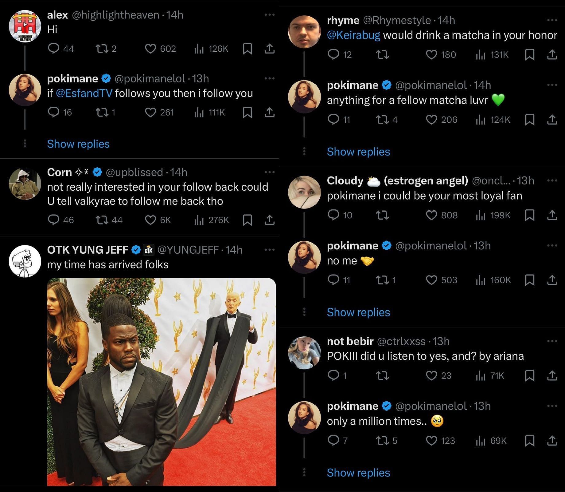 Fans react to Imane&#039;s latest X post (Image via X)