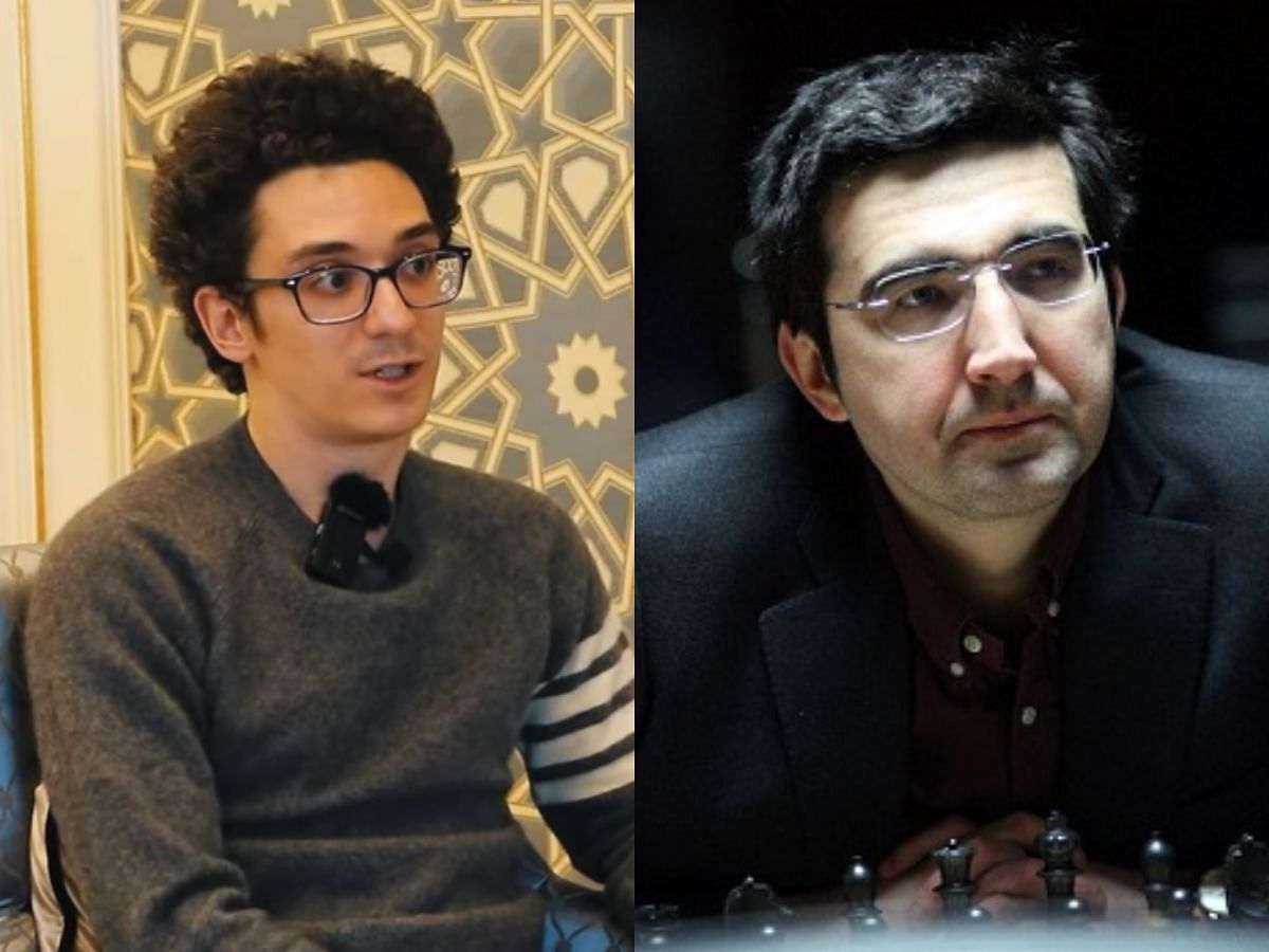 Fabiano Caruana speaks on Vladimir Kramnik (Image via YouTube/Chess with Mustreader and Chessdom)
