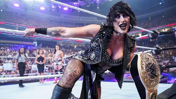 Rhea Ripley heaps praise on 31-year-old star after her first singles match on WWE RAW