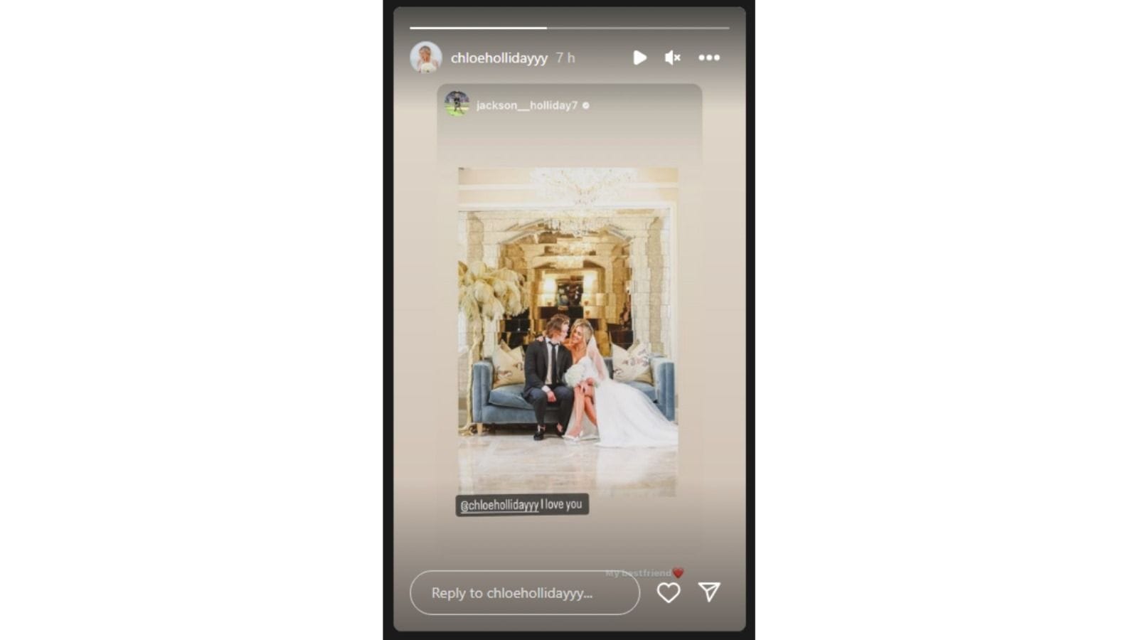 "My best friend" No. 1 prospect Jackson Holliday and wife Chloe share