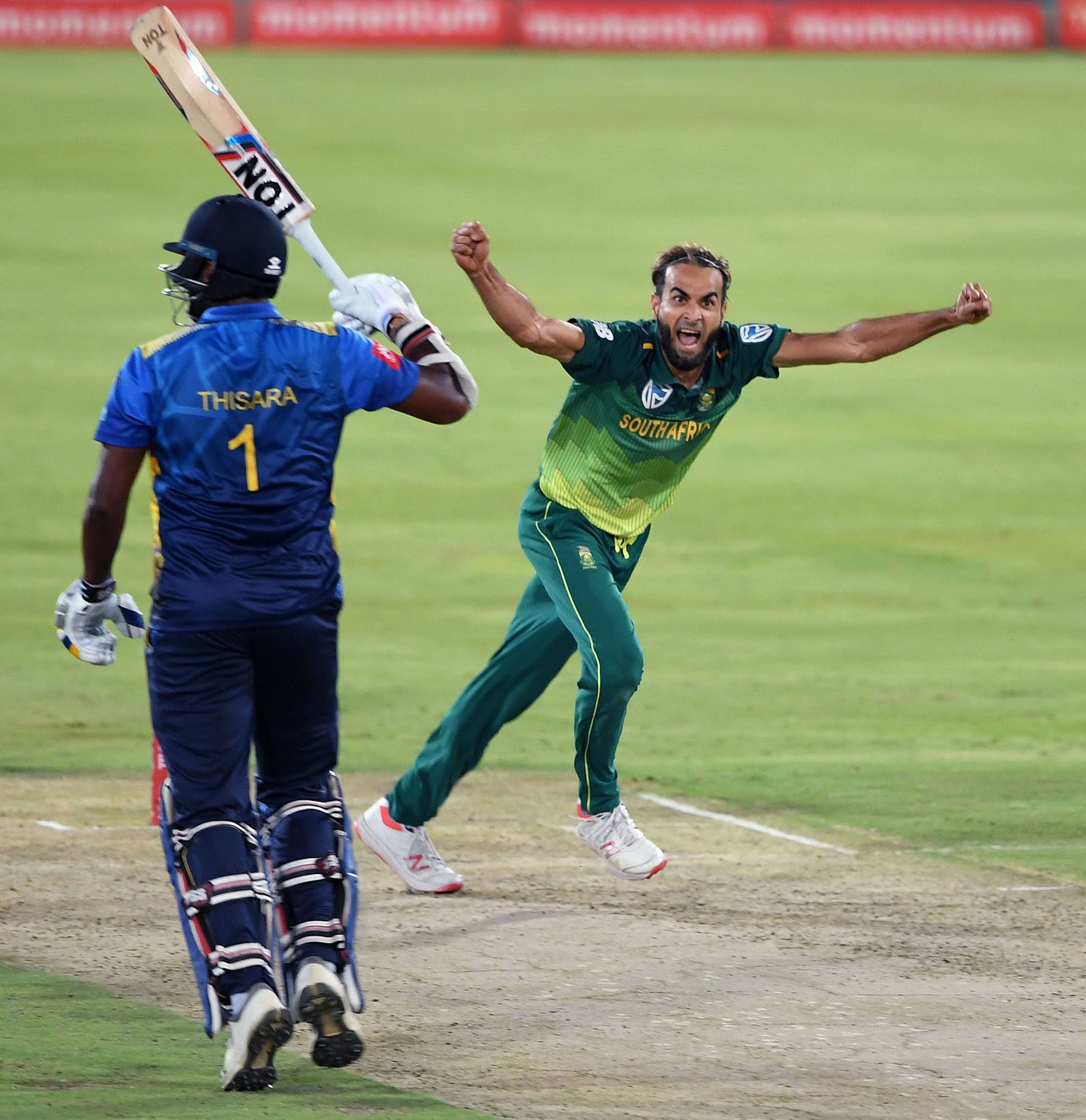 Tahir out-skilled Perera in the super-over to win South Africa the game.