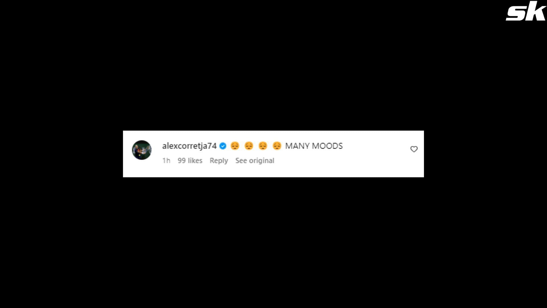 Alex Corretja reacts to Nadal&#039;s&#039; Instagram post