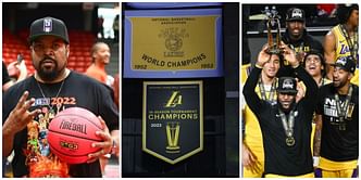 "That's more of a certificate" - Ice Cube joins list of critics dissing Lakers' In-Season Tournament banner
