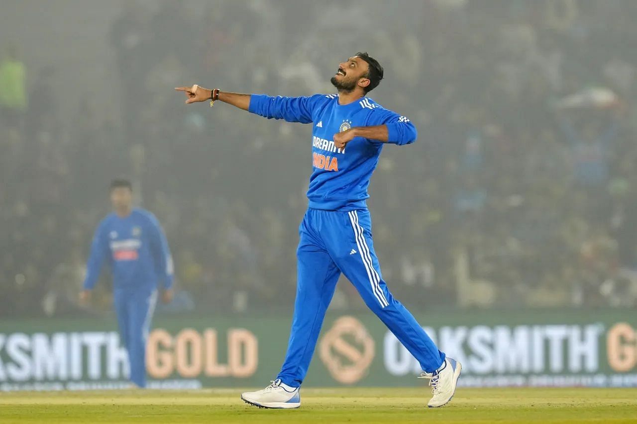 Axar Patel was the highest wicket-taker in the T20I series between India and Afghanistan. [P/C: BCCI]