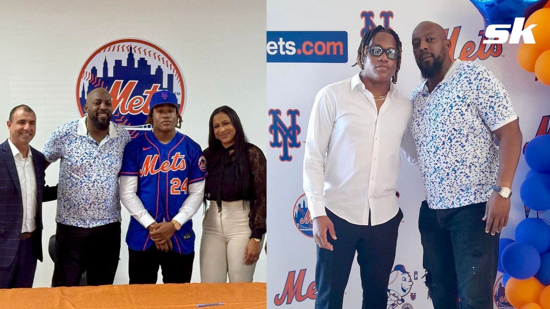 Vladimir Guerrero Sr. praises his son Vladi Miguel for signing with the New York Mets