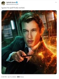 Interactive commentary with the news (Image via X/ @AshishArora_06)