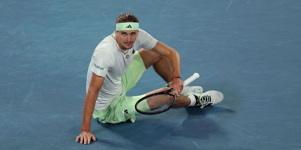 Alexander Zverev claimed that he was sick during his five-set semifinal defeat to Daniil Medvedev in Melbourne