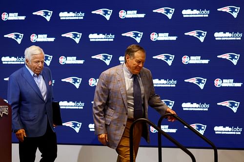 Bill Belichick at New England Patriots Press Conference