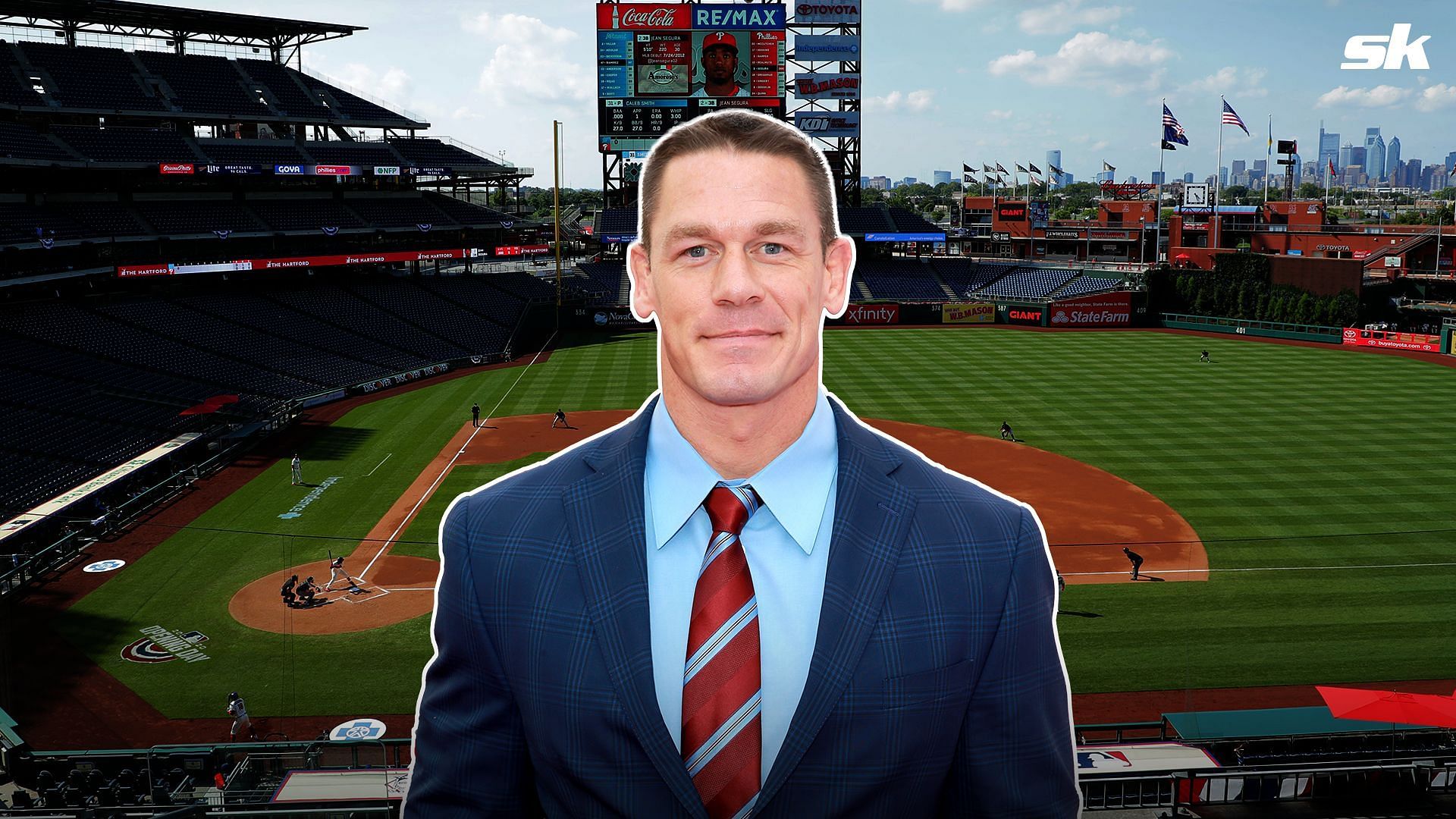 WWE legend John Cena channels baseball knowledge to compare his wrestling career graph