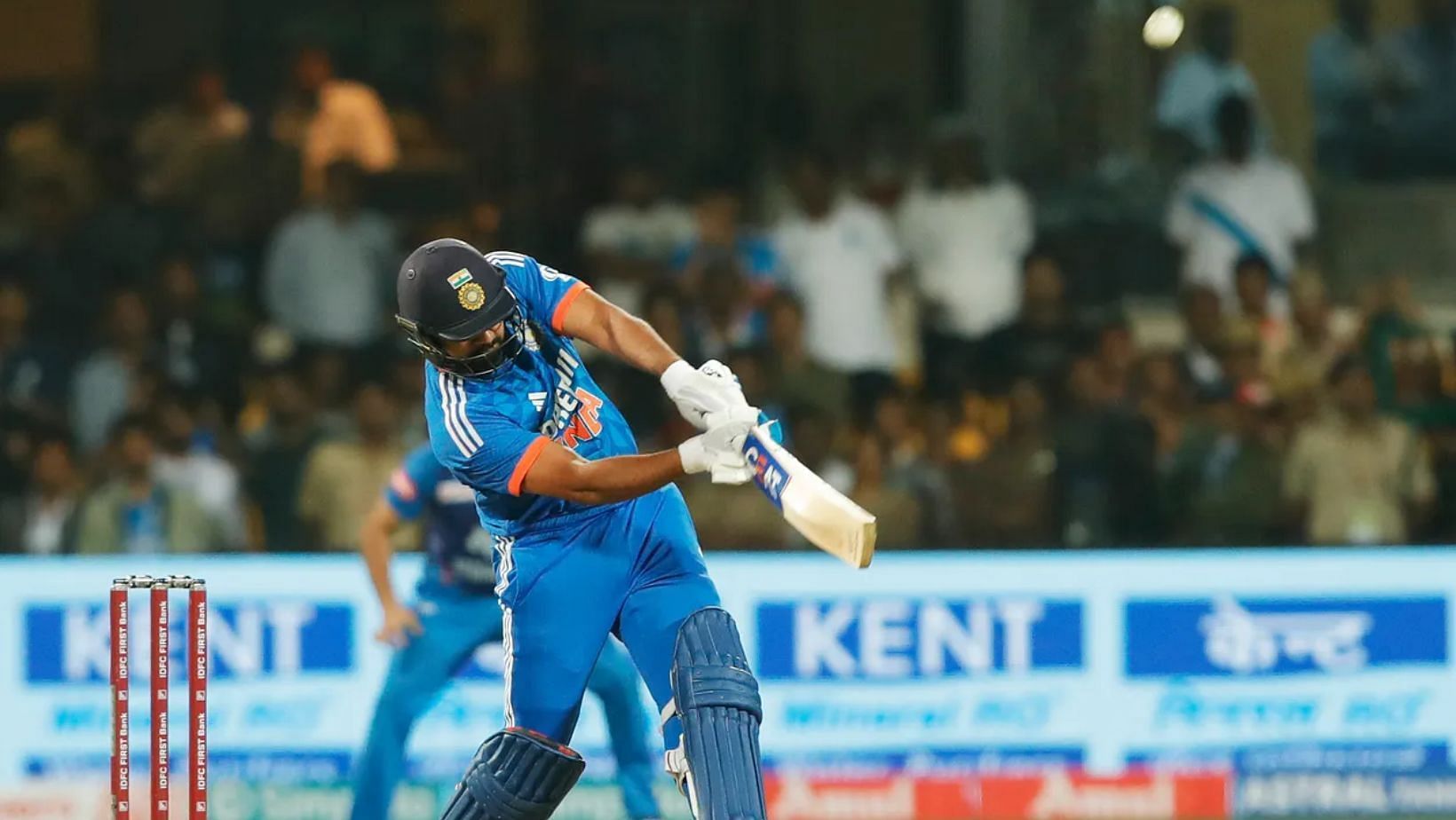 Rohit Sharma lit up the stage ablaze with his sensational power-hitting 