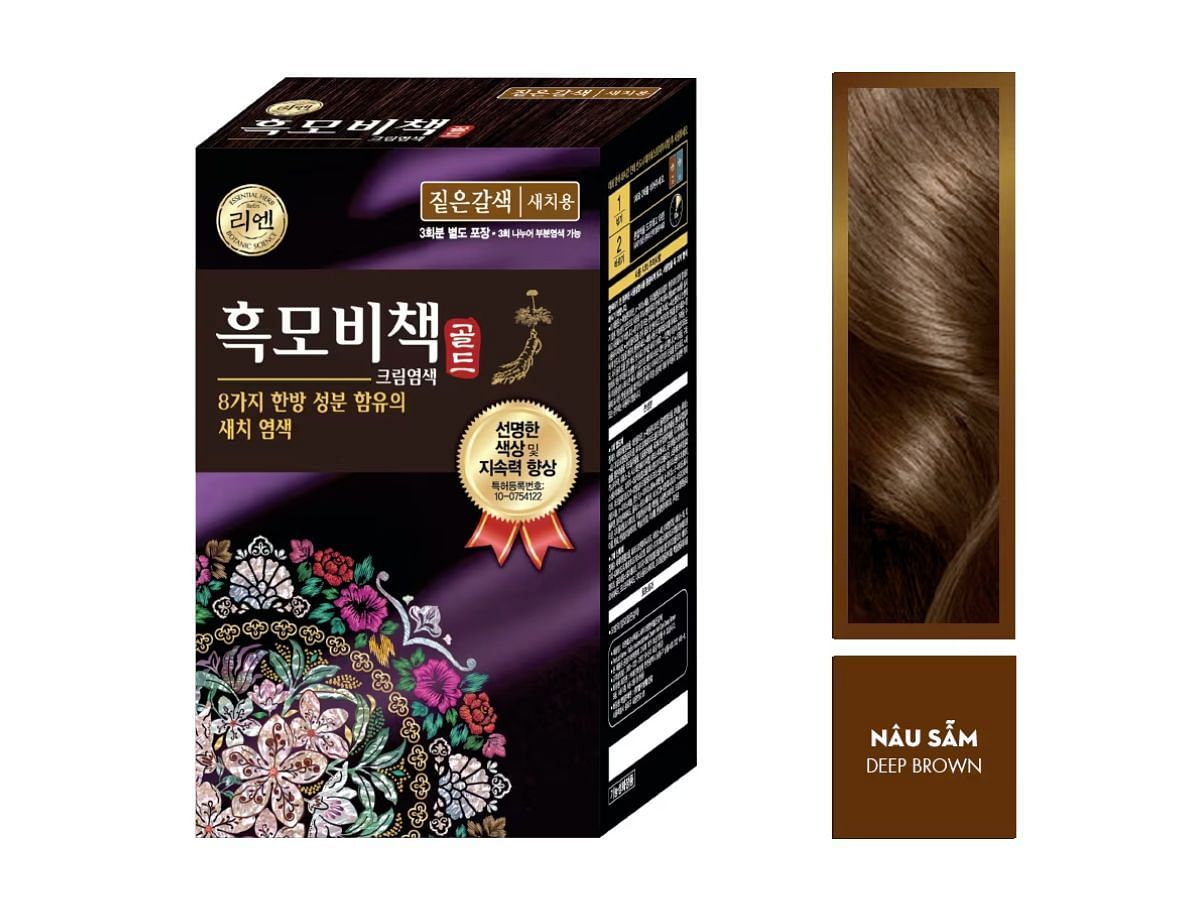 LG ReEn Oriental Cream Hair Dye (Image via Watsons)