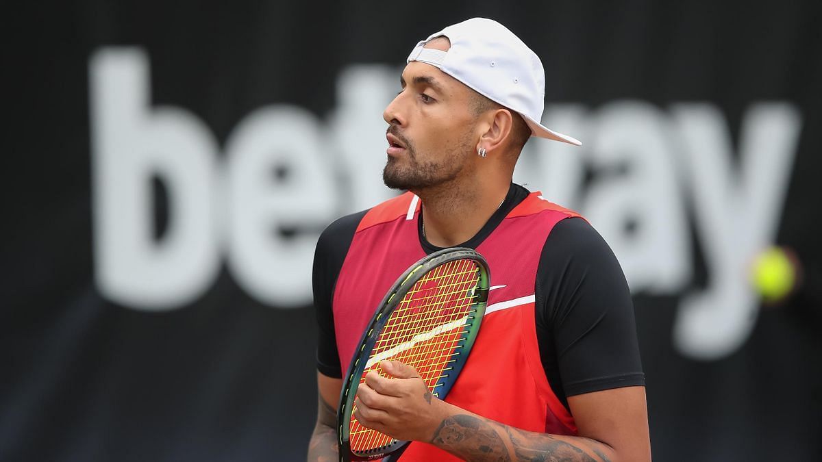 Nick Kyrgios was not happy with the crowd during his doubles semifinal win at the 2022 Australian Open