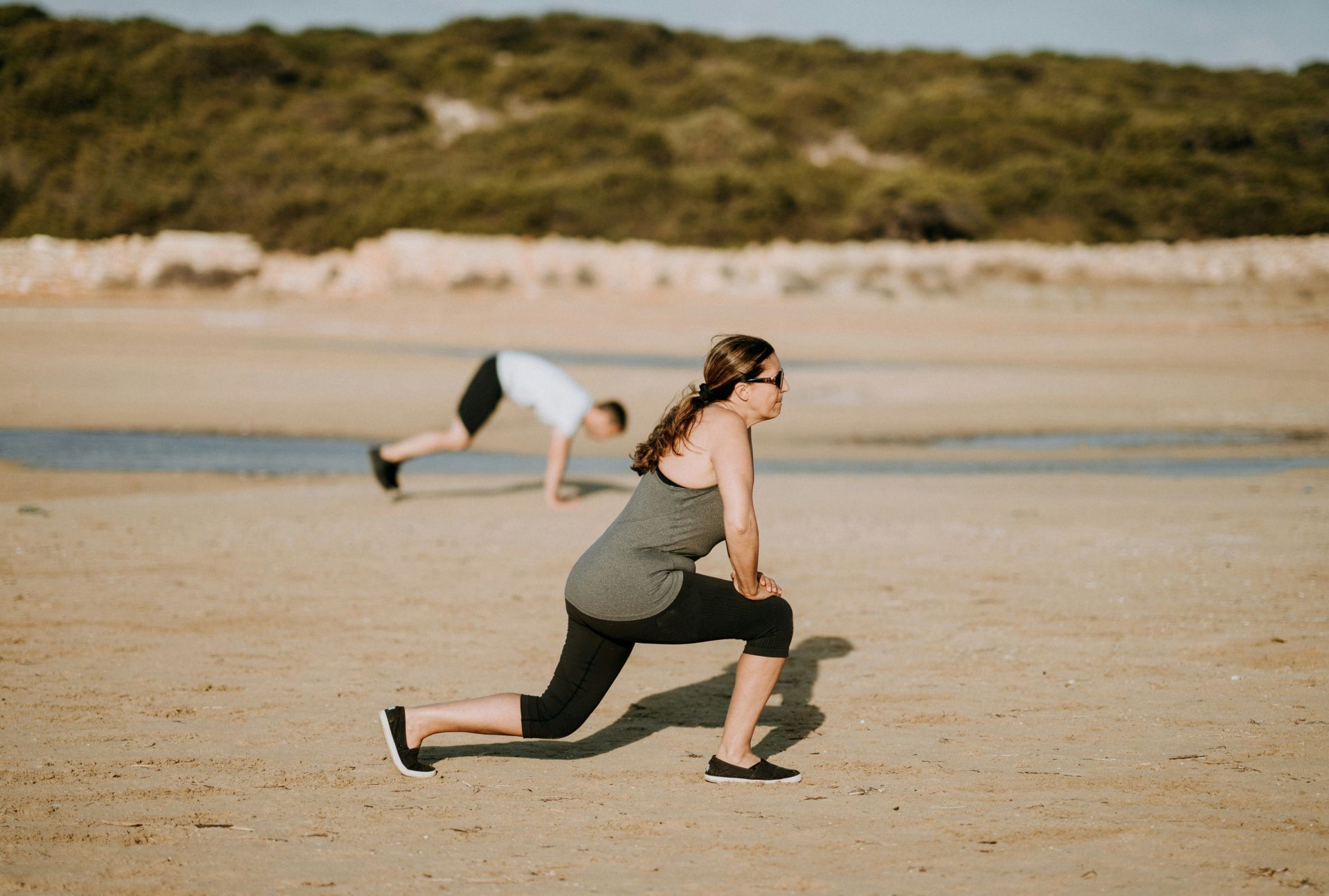 Lunges impact your core and improve flexibility (Image via Unsplash/ Annie Spratt)