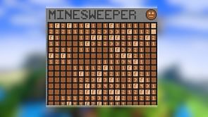 Minecraft player creates Minesweeper in-game using redstone