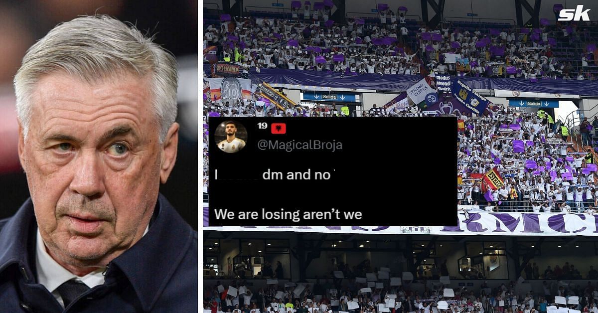 "We Are Losing Aren't We" - Real Madrid Fans Unhappy With Carlo ...