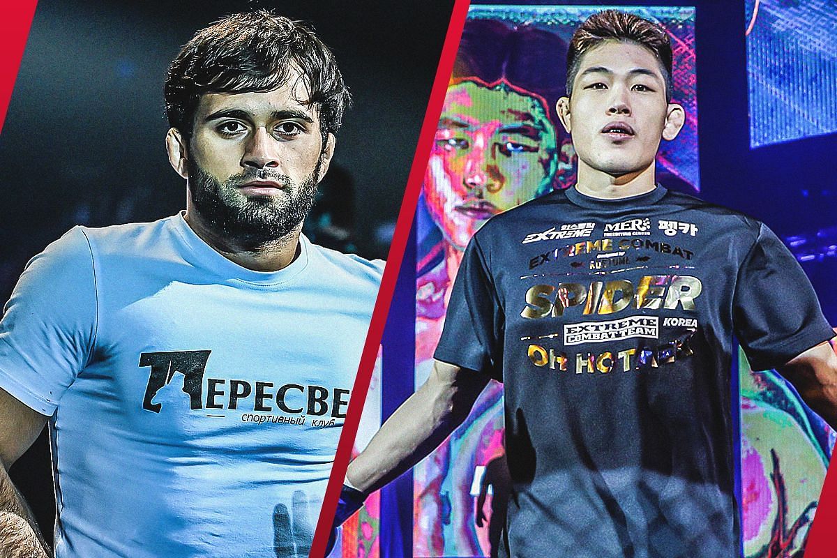 Shamil Gasanov (L) and Oh Ho Taek (R) | Photo by ONE Championship