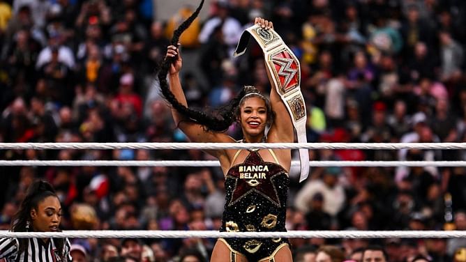 27-year-old star challenges Bianca Belair to a first-time-ever match outside of WWE