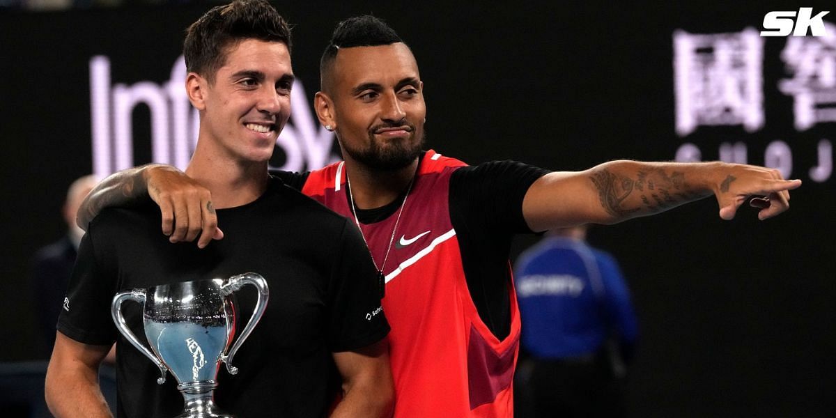 Nick Kyrgios shoots down his detractors, reminisces about Australian Open doubles title run with Thanasi Kokkinakis