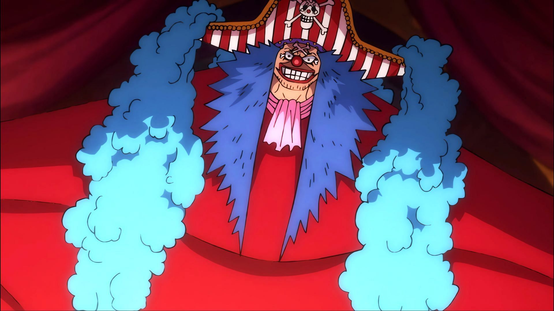 Buggy as seen in One Piece (Image via Toei Animation)