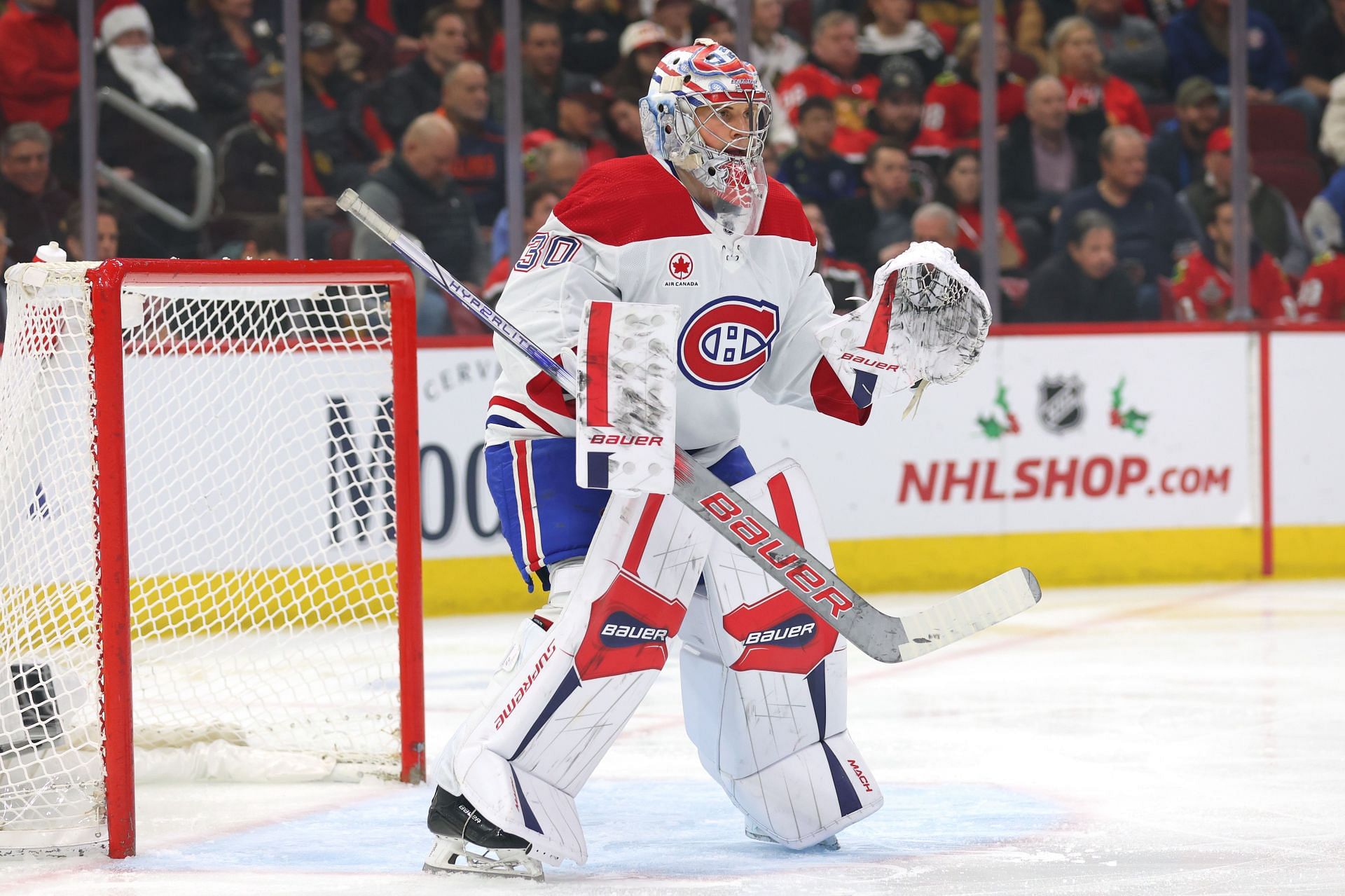 Montreal Canadiens v Chicago Blackhawks - Cayden Primeau