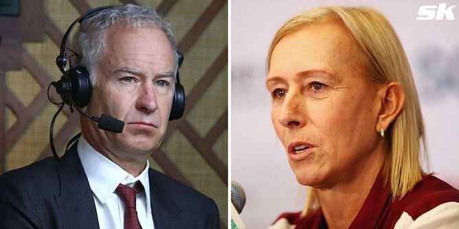 "The bottom line is that male voices are valued more than women's": When Martina Navratilova was 'shocked' about being paid 10x less than John McEnroe